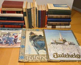 Antique Vintage Norwegian Books In Native Language