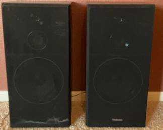 Vintage Technics Sbk40 3way Stereo Floor Speakers