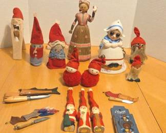 Scandinavian Miniature Knives Figurines