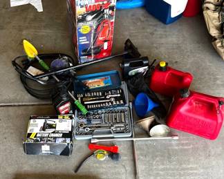 Auto Power Washer, Tire Inflate, Charger