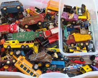 Vintage Miniature Cars And Trucks