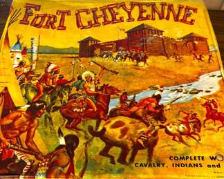 Vintage Kids Marbles, Toys, Games World Of Dawn, Fort Cheyenne