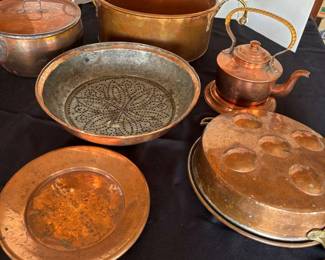 VintageAntique Copper Set
