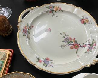 Limoges cake plate 
