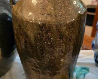 Southern Salt Glaze Tobacco Spit Pottery