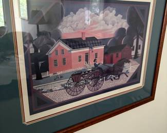 Untitled - by David McCall Johnston - lithograph - signed.numbered 68/1,000