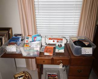 Sewing Machine in Cabinet
