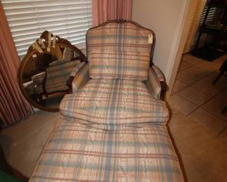 Fairfield Overstuffed Chair/Ottoman