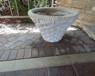 30″ Concrete Basket Weaver Design
$275.00 / each / 2 Available