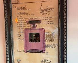 Chanel Artwork by: Fairchild Paris Official