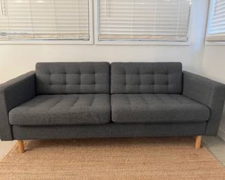 ikea gray couch