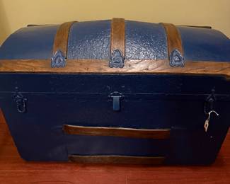 Vintage steamer trunk