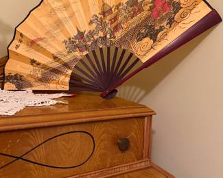 Chinese silk fan