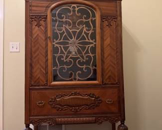 Jacobean china cabinet