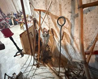 Antique farming tools