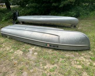 14' Alumiline aluminum boat and aluminum canoe