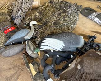 Duck Blind Accessories, Clothing, Crane and Geese Decoys