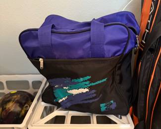 Bag with Bowling Ball