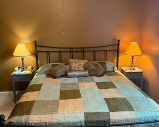 King Bed with Headboard and Footboard