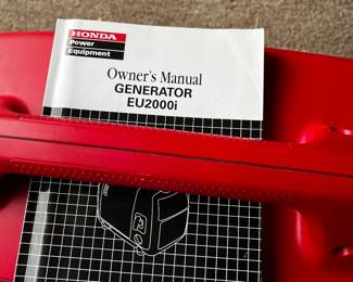 Honda Generator 30 hours only of use