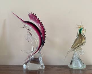 Glass sculptures