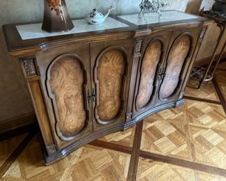 Weiman Burl wood cabinet/buffet