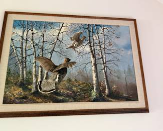 Vintage 1972 Peter Darro signed oil painting 