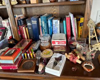 misc. games, cards, bar items