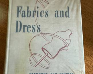 Vintage book Fabrics & Dress