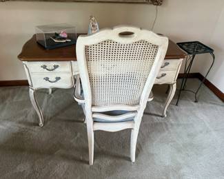 French Provincial desk & chair