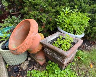 concrete planters