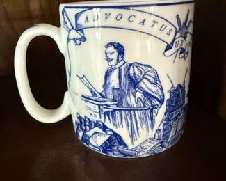 The Spode Blue Room Collection "Lawyer" mug