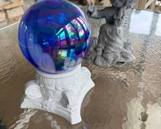 small gazing ball