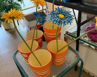 small ceramic planters