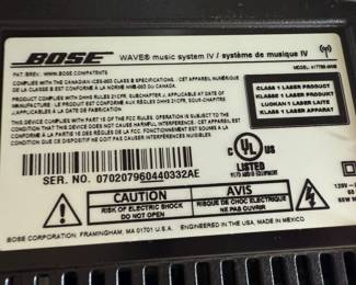 Bose Wave music system lV model 417788-wms