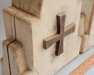 Vintage architecture pieces from a church
