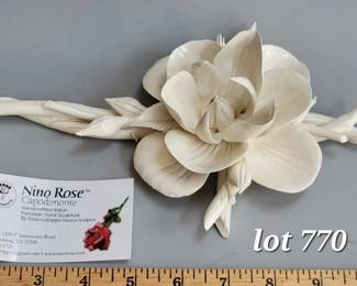 Capodimonte rose still in box