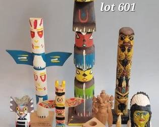 Totem pole collection