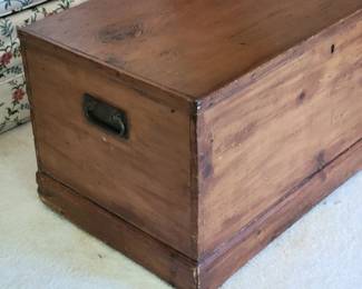 Antique blanket chest