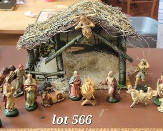 Nativity set, made in Italy