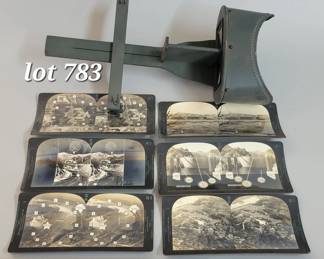 Stereoscope and slides