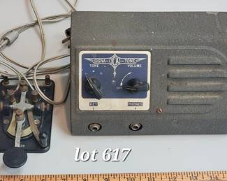 Morse code practice set