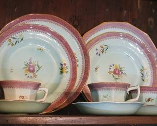 Adams Calyx Ware Ming Jade English ironstone china