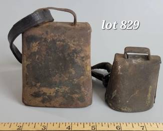 Antique cow bells