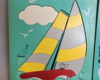 Vintage Playskool wooden puzzles