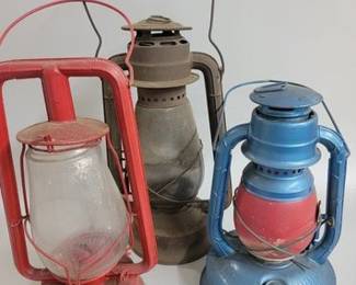 Vintage Deitz lanterns