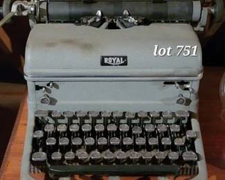 Vintage Royal typewriter