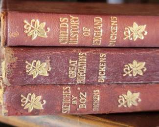 Dickens classics antique books
