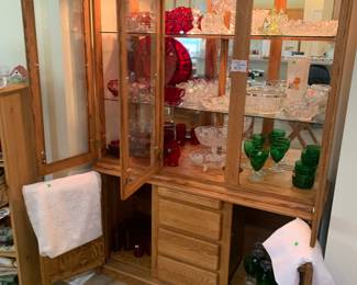 Vintage glass and crystal