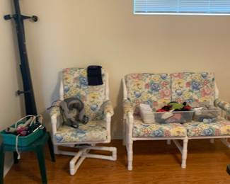 Vintage patio set
